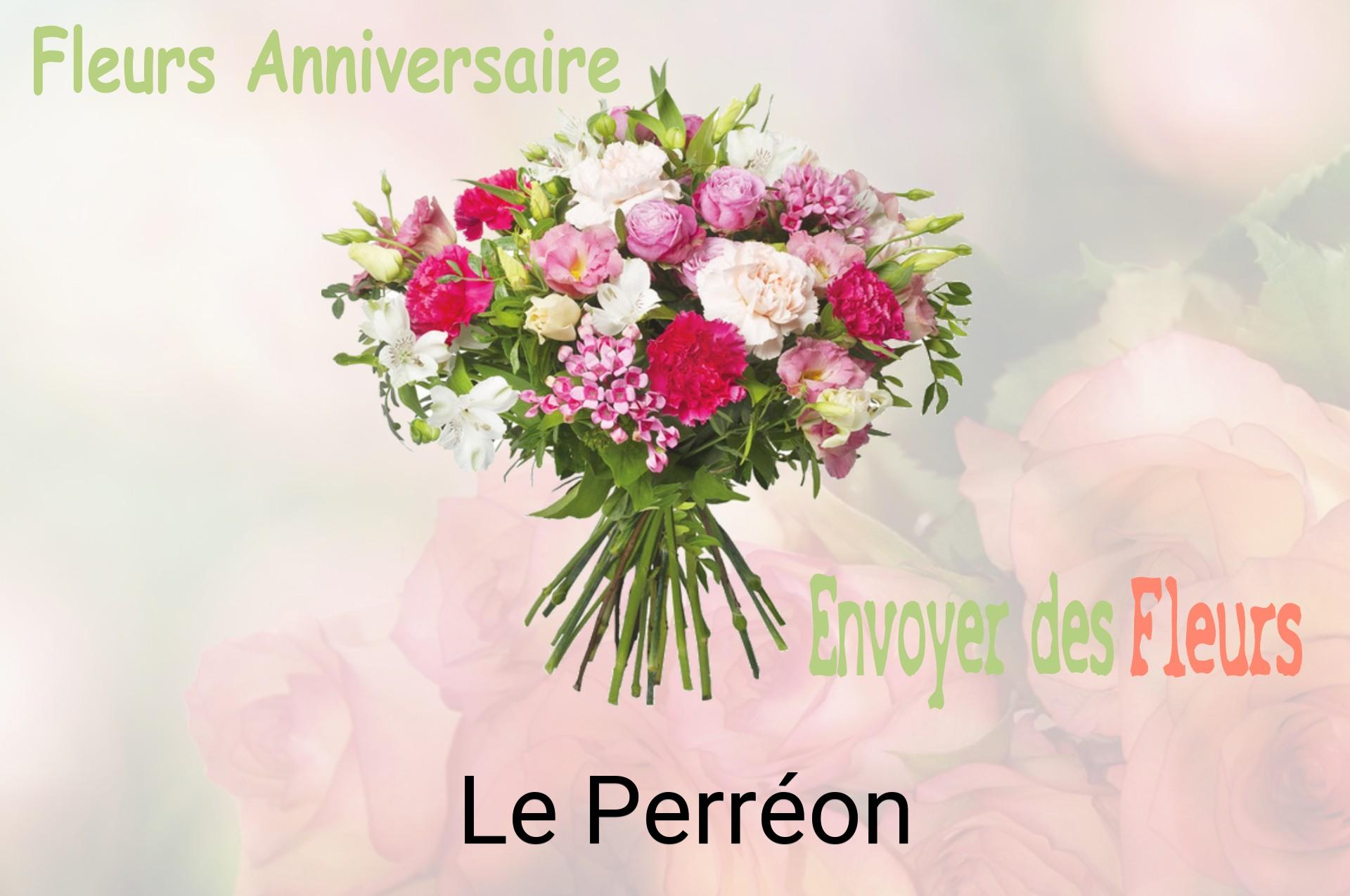 Bouquet de fleurs d’anniversaire livré à Le Perréon