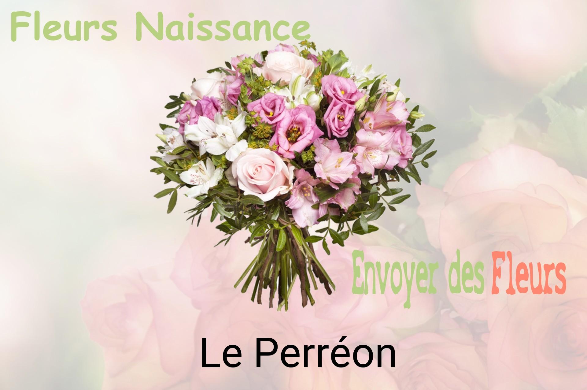 Bouquet de fleurs de naissance livré à Le Perréon